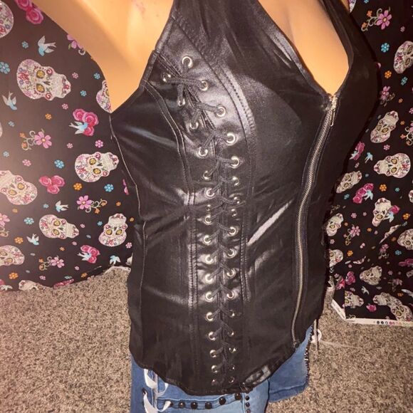 Lydia USA Halter Corset Top - Picture 2 of 3